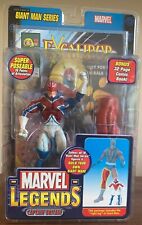 Marvel Legends Captain Britain Giant Man Series BAF Figure Toybiz 2006 New