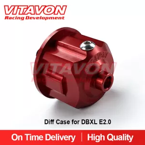 VITAVON DBXL E2.0 CNC alu7075 Diff Case Differential Housing for LOSI 1/5 Red - Picture 1 of 4