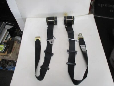 USED  VW Volkswagen Beetle Bug 111-857-705-F & 111-857-706-F FRONT SEAT BELTS - Image 1 of 4