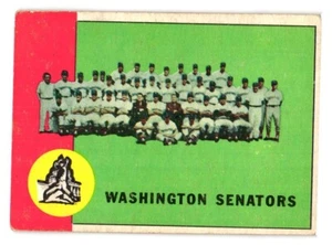 1963 Topps - #131 Washington Senators - Picture 1 of 2
