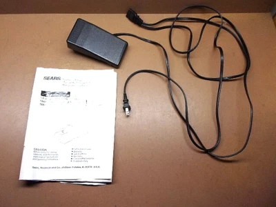 Sears Kenmore Sewing Machine Foot Pedal Speed Control & Owner's Manual - Image 1 of 4