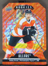 2022 Upper Deck Allure Rookies Orange Slice Die-Cut Bobby Brink #145 Rookie RC
