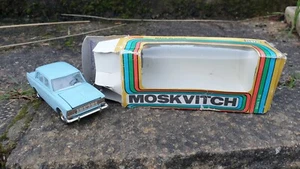 Vintage USSR Soviet Diecast Car Model MOSKVITCH 408, Size 1/43. In Original Box - Picture 1 of 5
