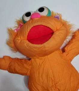 HTF SESAME STREET ZOE STUFFED ANIMAL PLUSH LARGE 27 INCH TYCO 1995 JIM HENSON - Picture 1 of 4