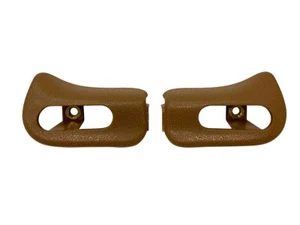 Sun Visor Trim Caps Set for Mercedes R129 SL350 SL300-24 1994-2001 Brown Color - Picture 1 of 5