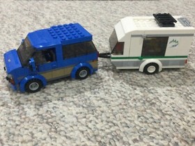 lego city 60117 Car and Camping Trailer