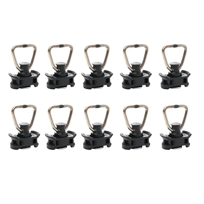10x ☆ LOADCARE ☆Single Endfitting Endbeschlag für Airlineschienen Zurrschienen