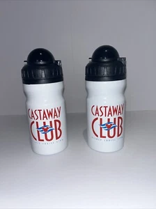 Set Of Exclusive Disney Cruise Line Castaway Club Aluminum Travel Bottles - Picture 1 of 5