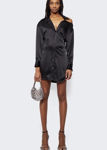 Abito alexander wang xs nuovo 100% seta. Spalla aperta schiena stile sexy.