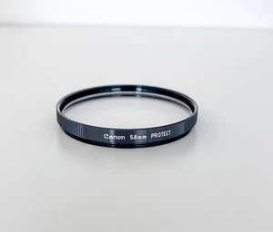 Canon 58mm Protect Filter Made in Japan - Picture 1 of 2