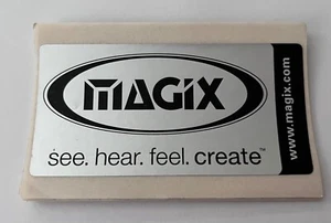 Magix Music Maker Logo Sticker Unpeeled Scarce - Picture 1 of 1