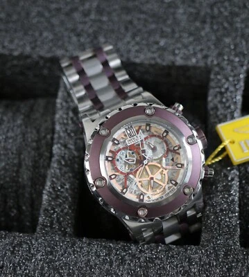 Invicta Men's LE Jason Taylor Swiss Reserve Chrono Silver Dial Steel Watch 12959 - image 1 of 4