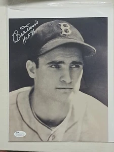 BOBBY DOERR Signed 8x10 w HOF Inscription - Picture 1 of 3