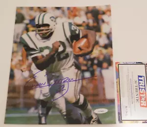 Emerson Boozer Signed Autographed 8x10 Photo New York Jets Tristar COA SB III - Picture 1 of 2