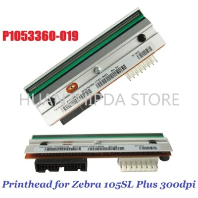 P1053360-019 New Printhead for Zebra 105SL Plus 105SL+ Thermal Printer 300dpi - Image 1 of 4