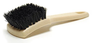 Auto Car Tire Wheel Clean Wash Brush Scrub Nylon Wire Fill Medium Stiff Bristle - Picture 1 of 2