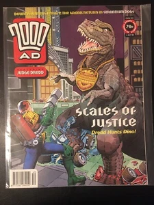 2000 AD Prog 855 Judge Dredd Comic VF - Imagen 1 de 1