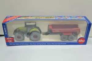 Siku 1:50 DieCast car CLAAS Tractor With Tipping Trailer # 3542 - Picture 1 of 4