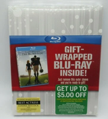 THE BLIND SIDE - GIFT-WRAPPED EXCLUSIVE BLU-RAY MOVIE, SANDRA BULLOCK, TIM M. - Image 1 of 2