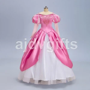 Ariel Pink Dress | Pink Ariel Dress Little Mermaid Costume for Girls | Ariel Pin - Picture 1 of 6