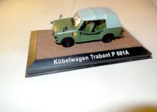 1:43 DDR NVA Militär Modellauto TRABANT P 601A Kübelwagen halb offen oliv 1:43
