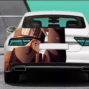 ANIME NARUTO VINYL GRAPHICS CAR STICKER REAL END CAR BACK STICKER FIT ANY CAR - Bild 1 von 4