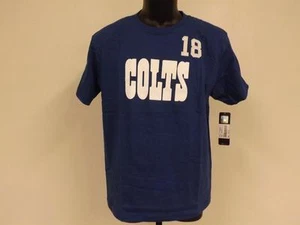 New Indianapolis Colts Peyton Manning #18 Youth sizes S-M-L-XL Shirt by Reebok - Picture 1 of 4