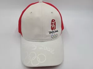 Beijing Olympics 2008 Adjustable Hat Cap China Dad Men Women Father White Red - Picture 1 of 13