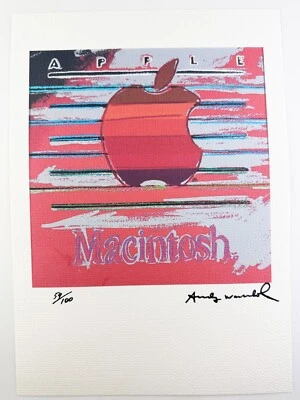 Andy Warhol Original Vintage Art Print Lithograph Signed Limited with COA - Image 1 of 3