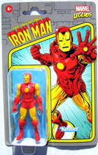 Marvel Legends Retro Series - Iron Man - 3.75 in - Kenner - 2021 - NEW