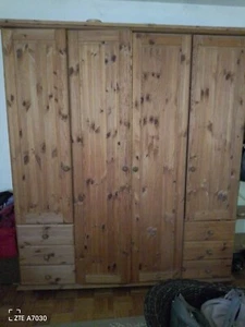 kleiderschrank gebraucht holz - Bild 1 von 2