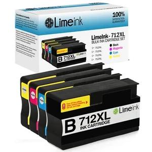 712XL Ink Cartridge for HP for DesignJet T210 T230 T250 T630 T630 T650 T650 - Picture 1 of 6