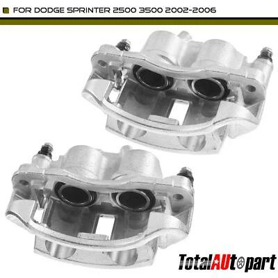 2x Brake Caliper w/ Bracket Front & Rear for Dodge Sprinter 2500 3500 2002-2006 - Image 1 of 4
