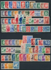 NORUEGA. 1950-1959. Colección. En muy buen estado sin montar o nunca montado (Ys172) - Imagen 1 de 1