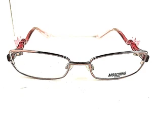 Nuevo MOSCHINO Niñas MO 093-04 E64 49mm Dorado/Rosa con Marco de Anteojos Niñas Arco - Imagen 1 de 6