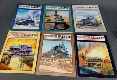 Narrow Gauge and Short Line Gazette Magazine 6 Issues Complete Year 2018 PUB0511 - Image 1 of 3
