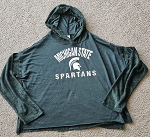 Womens Michigan State Spartans Long Sleeve Jersey. Size XL. VERY UNIQUE! - Picture 1 of 8