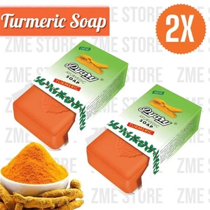 2x Pyary Kurkuma Seife Original 100% 75g - صابون الكركم - Bild 1 von 9