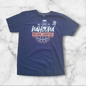 T-Shirt UVA Virginia Cavaliers Uomo Large 2019 Campioni Nazionali di Basket Nuova con etichette - Foto 1 di 8