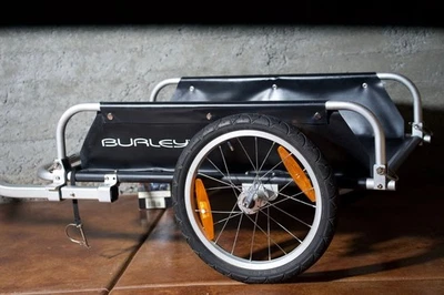 Burley Flatbed™, Aluminum Utility Cargo Bike Trailer sale/freeship - Image 1 of 4