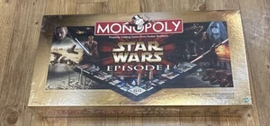 Star Wars Episode 1 Monopoly Collector’s Edition 1999 3D Board Game - Sealed - Picture 1 of 9