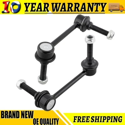 Pair Front Sway Bar Link Kit for 2012-2015 Dodge Durango Jeep Grand Cherokee G14 - Image 1 of 4