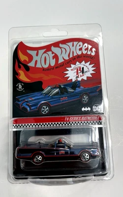 2021 Hot Wheels версия RLC — классический телевизионный бэтмобиль 1966 года — синий — Адам Уэст - Изображение 1 из 4