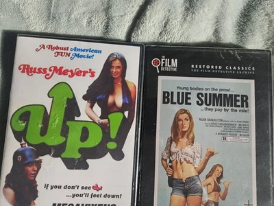 Robert Joel McLane - Russ Meyer''s Up! & Blue Summer - Lot of 2 - DVDs Foto 1 de 4