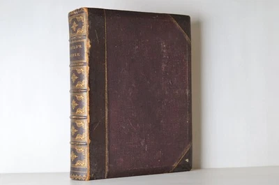 Antique Leather Bound The Child’s Bible 200 Illustrations Cassell c. 1880 11"x9" - Image 1 of 4