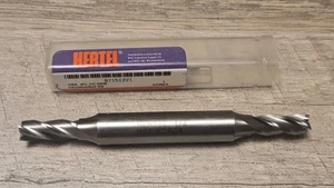 HERTEL E1053016 HSS Vierkantschaftfräser 1/4" Durchmesser 5/8" LOC 4 Flöte 87151221 - Bild 1 von 1