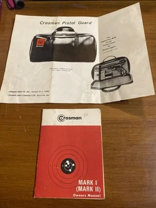 VINTAGE NEU OEM CROSMAN FRONTIER/PEACEMAKER 36/44 CO2 SA REVOLVER BETRIEBSANLEITUNG - Bild 1 von 12
