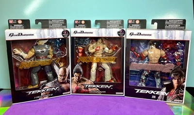 Game Dimensions - Tekken 7 y 8 Mishima paquete de 3: KAZUYA, HEIHACHI Y JIN KAZAMA Foto 1 de 4