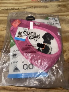 Curli Air-Mesh Vest Dog Harness Large Pink - Picture 1 of 3