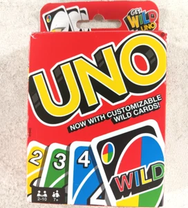 UNO Get Wild Now with Customizable Wild Cards by Mattel Games. - Picture 1 of 3